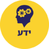 עיגול ידע עם אייקון עיגול ידע עם אייקון